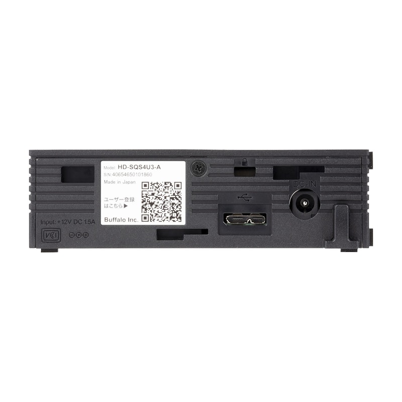 バッファロー BUFFALO 外付けHDD HD-SQS4U3-Aを検証レビュー バッファロー BUFFALO 外付けHDD HD-SQS4U3-Aを検証レビュー