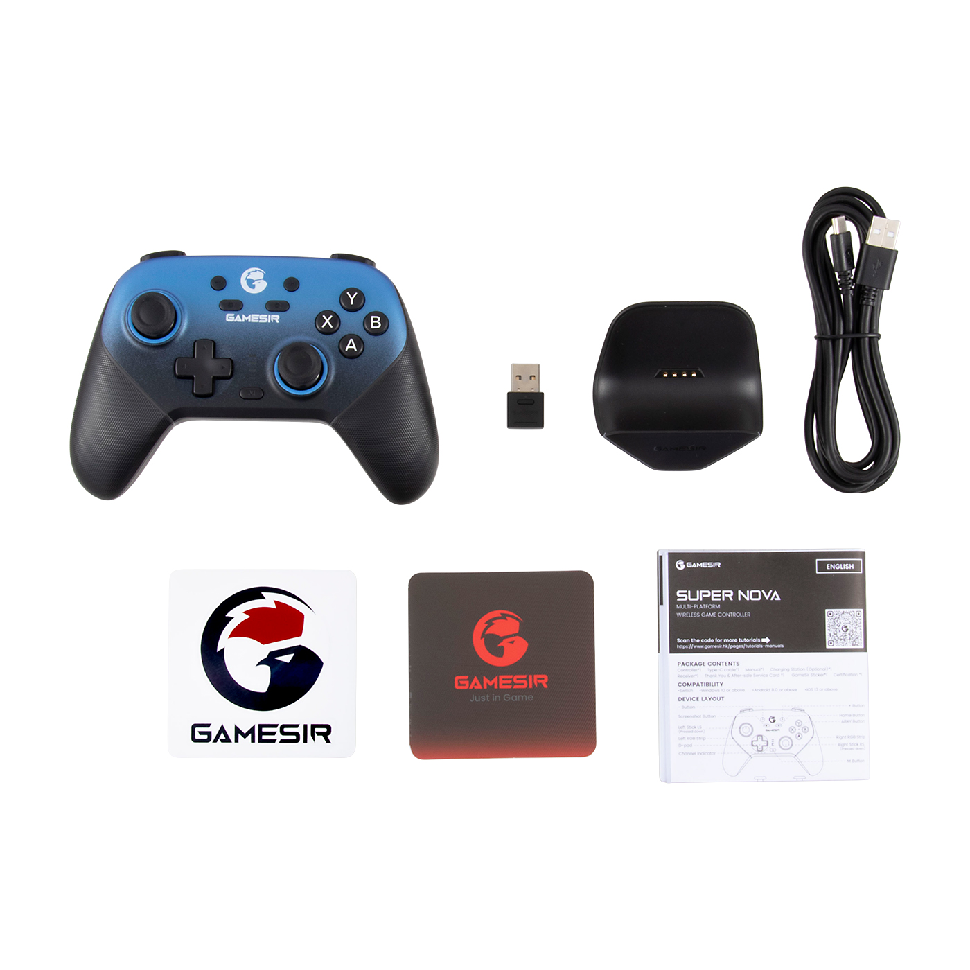 GameSir Super Novaを検証レビュー！PC用ゲームパッド・コントローラー