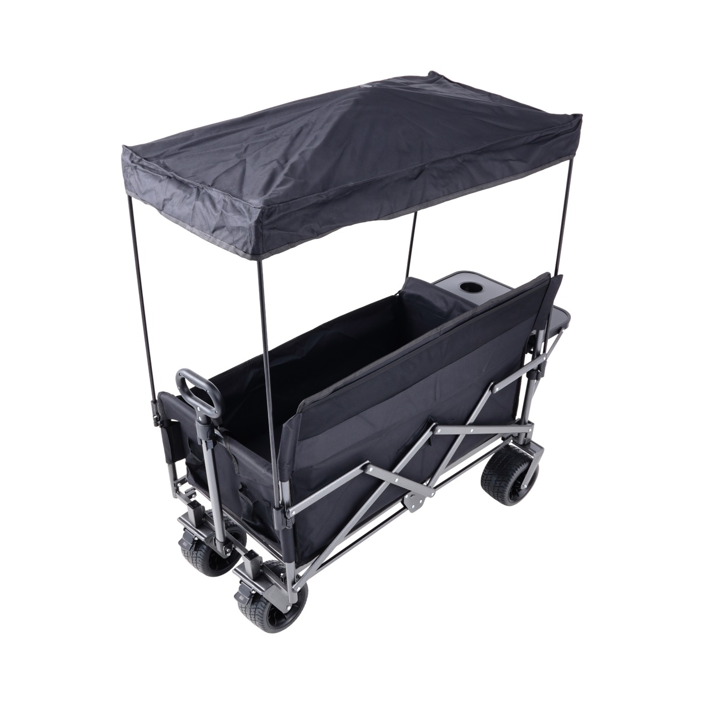 まみー　キャリーワゴン　屋根付き　ブラック Amazon.co.jp: キャリーワゴン 屋根付き【耐荷重225㎏・大容量180L