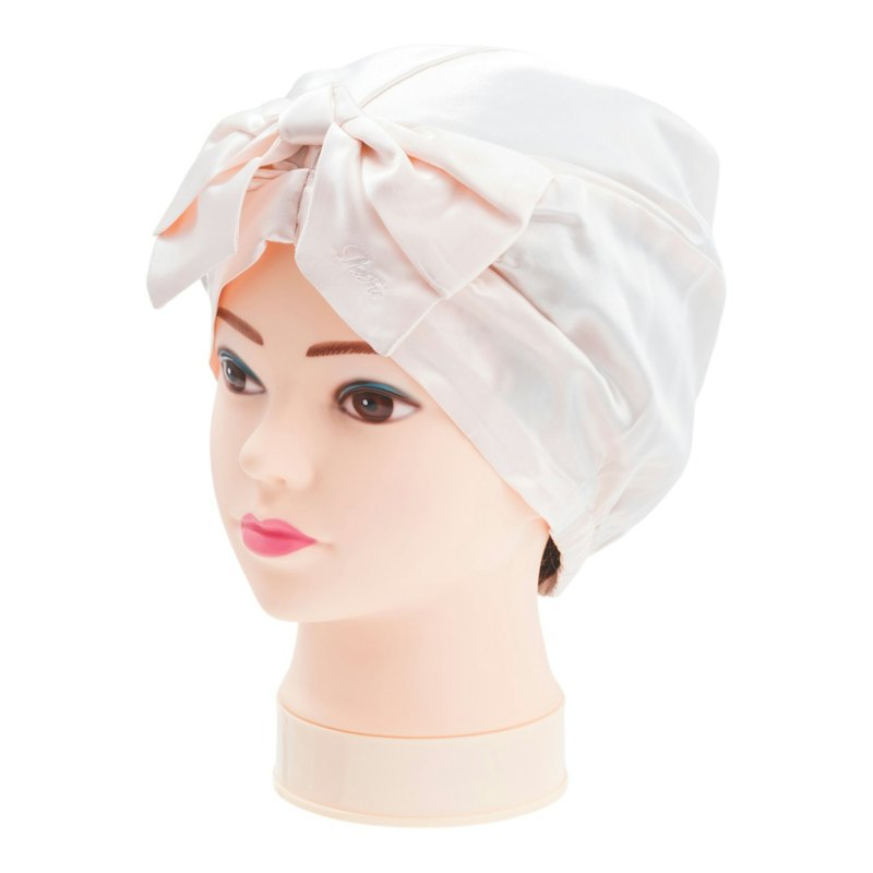SILK NIGHTCAP SHORT PEARL 1