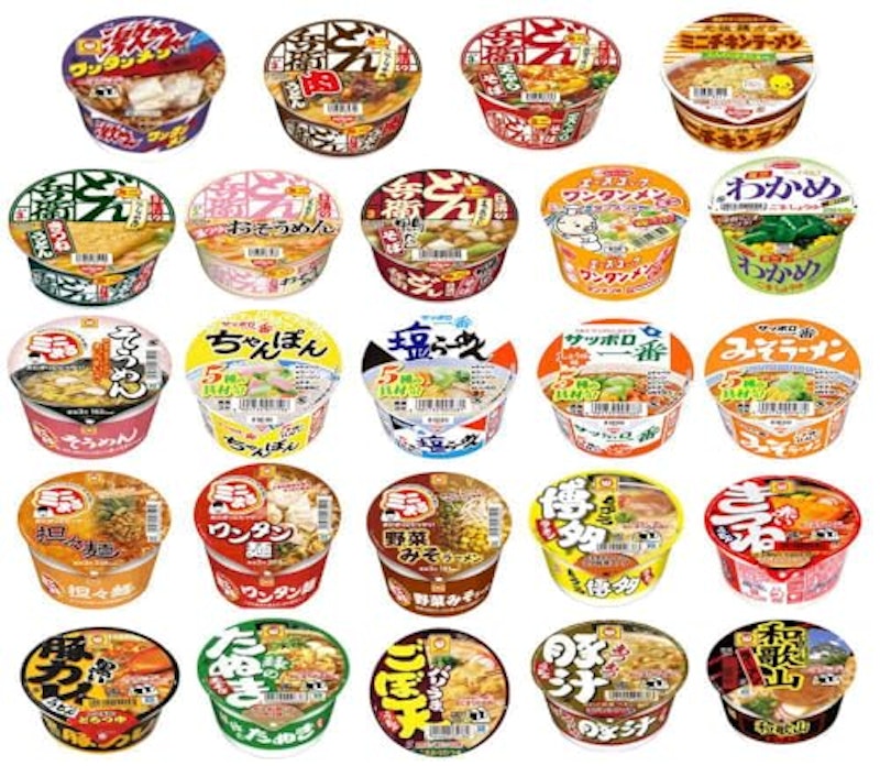 カップ麺 ミニサイズ 決定版 38食セット 1