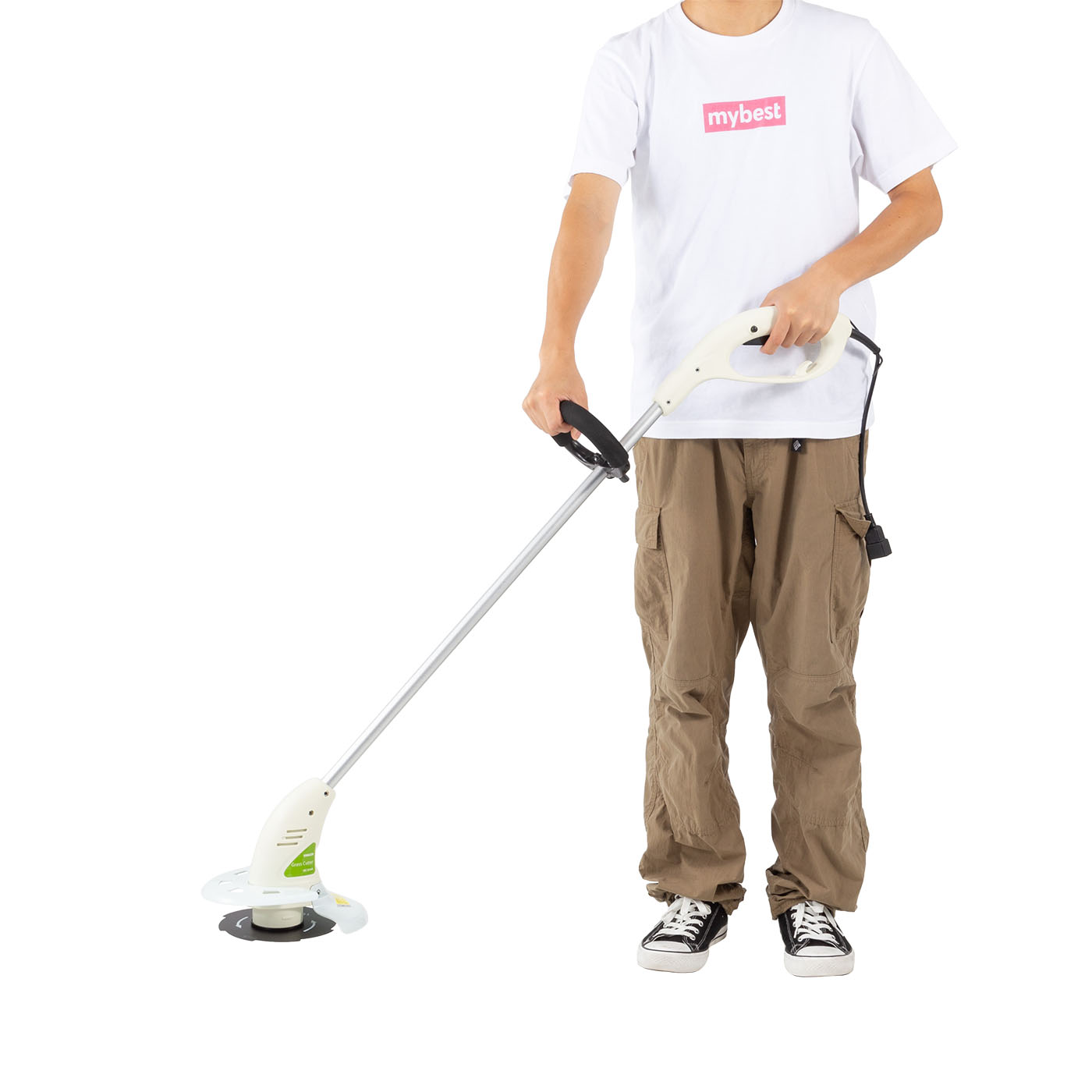 YAMAZEN電動草刈機 YBC-160A Amazon | 山善(YAMAZEN) 電動草刈機 AC電源 金属8枚刃 刈込幅約160mm