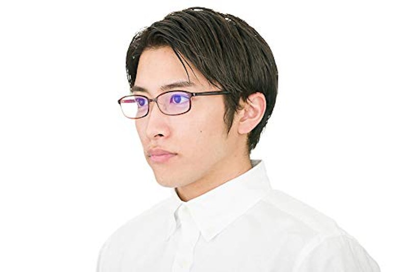 スクエア型PCメガネ 6