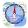 One App Team コンパスマップ 方向コンパス 1