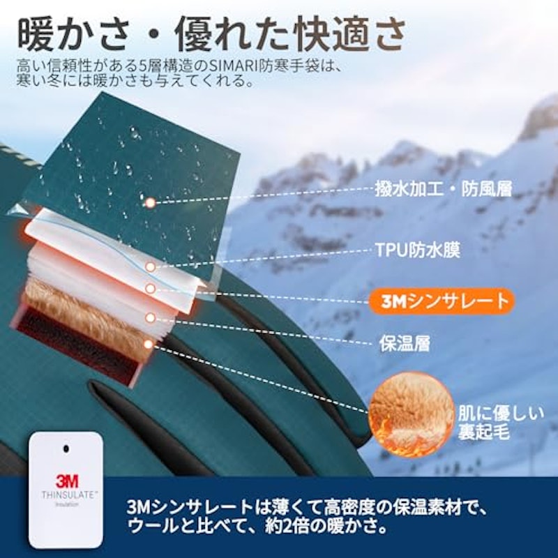 防寒手袋 2