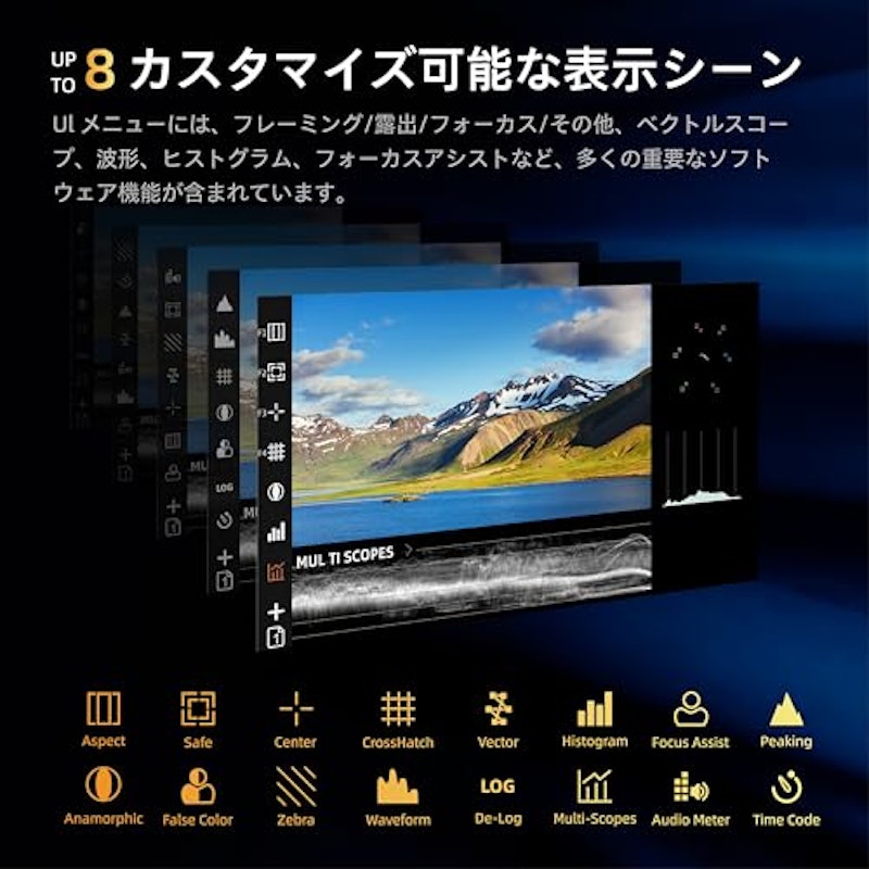カメラフィールドモニター 4
