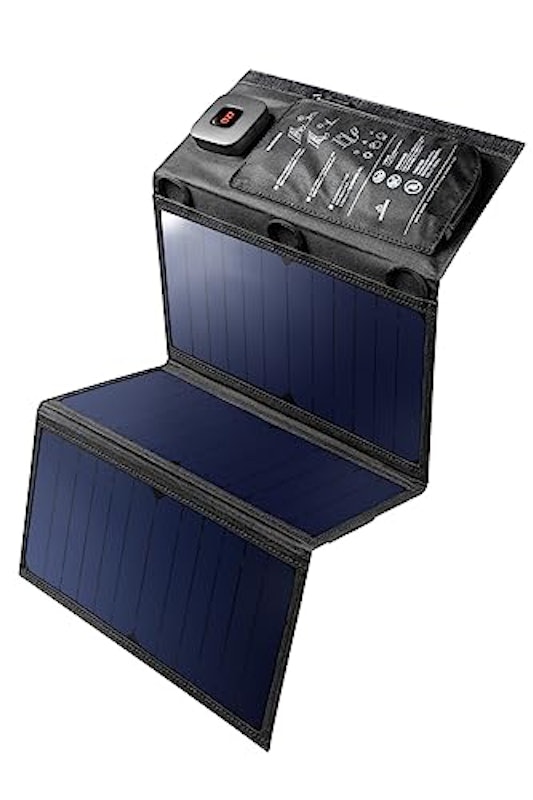 スタンド付き21Wモバイルソーラー充電器 1
