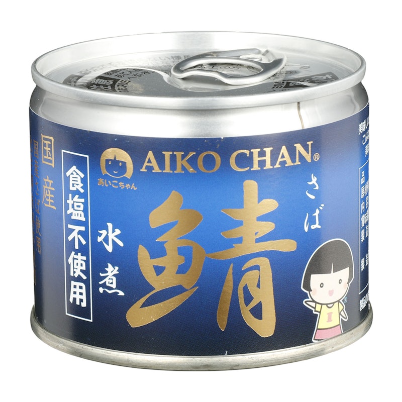 あいこちゃん 鯖水煮 食塩不使用 1