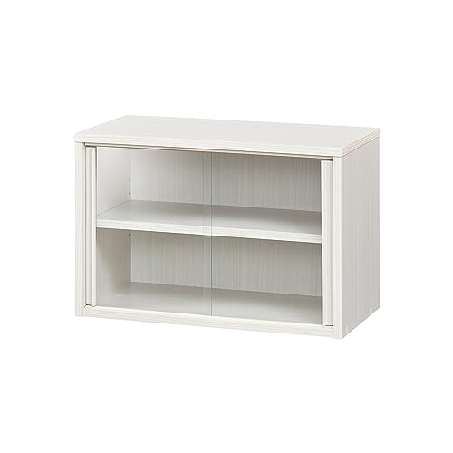 格子ガラス戸の食器棚 tac_sg0736