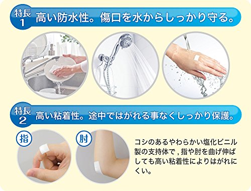 防水カットバンD 4