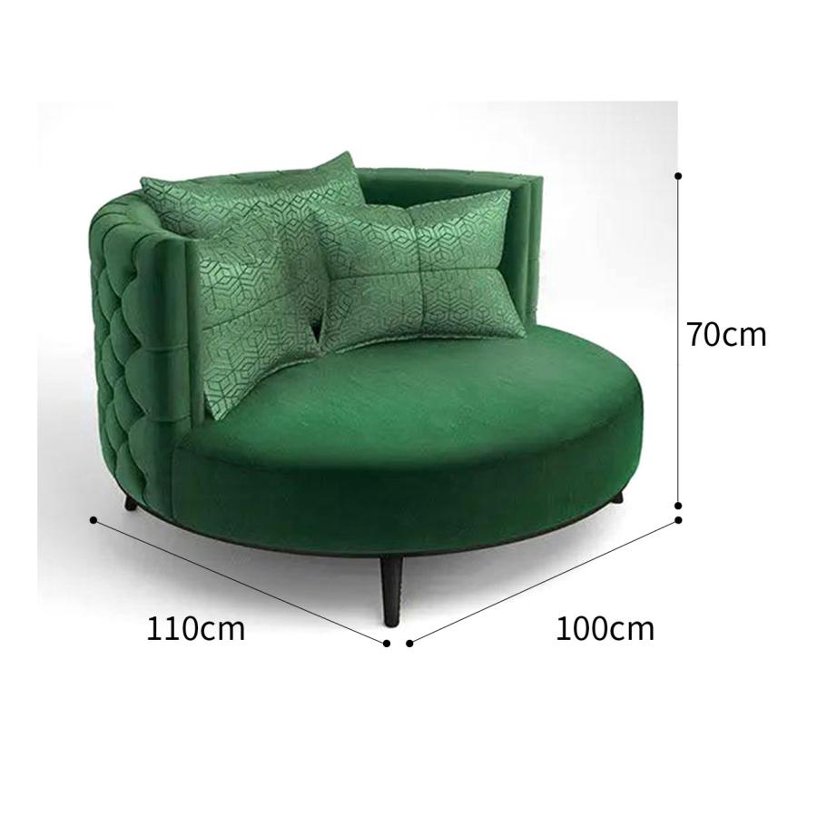 ラタンチェア 丸型 1人掛けソファ ベージュ ニトリ 形が自在に変えられる