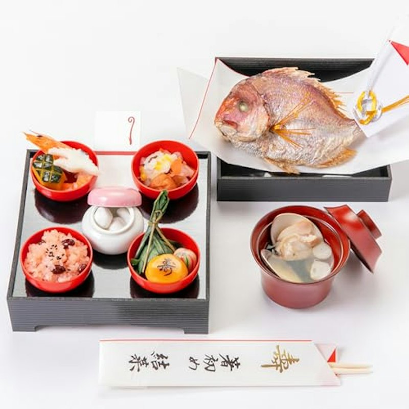 お食い初め料理セット ミニ膳 女の子用 1