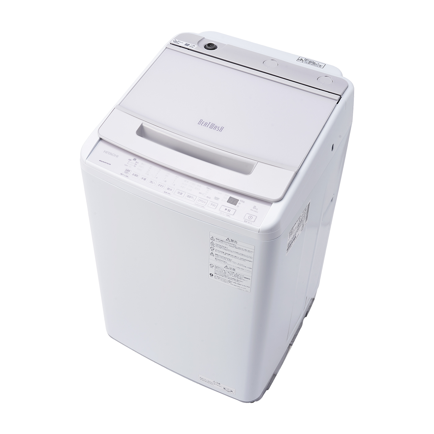 特注寸法HITACHI 日立 全自動洗濯機 8kg洗い 92L BW-V80A 2017年製 7520467 5kg以上