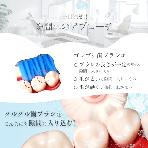 プラークリムーバー 折りたたみ歯ブラシ  5