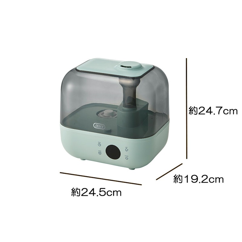 抗菌ハイブリッドアロマ加湿器 8