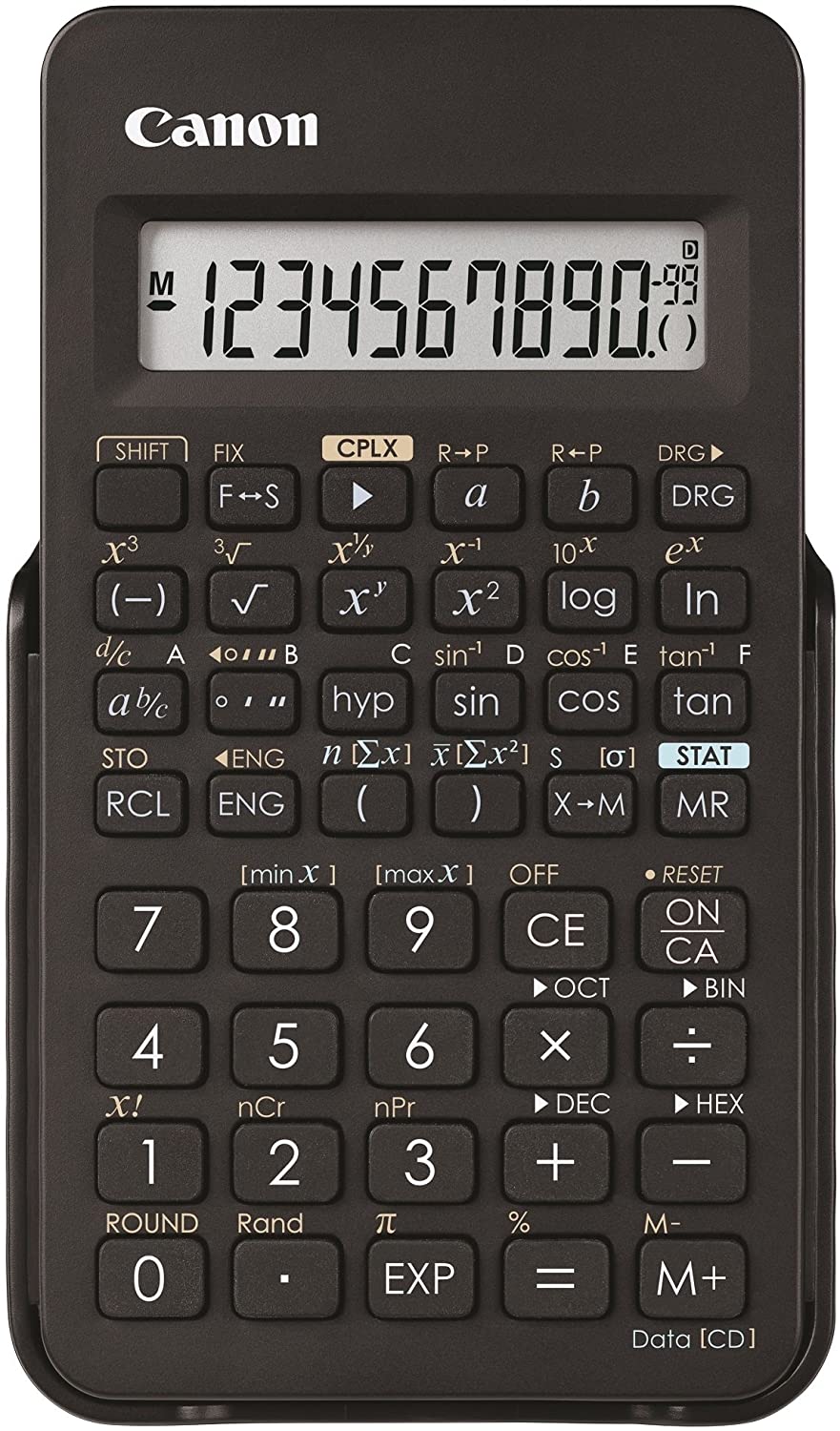 数学自然表示スタンダード関数電卓 10桁 (土地家屋調査士試験対応) fx