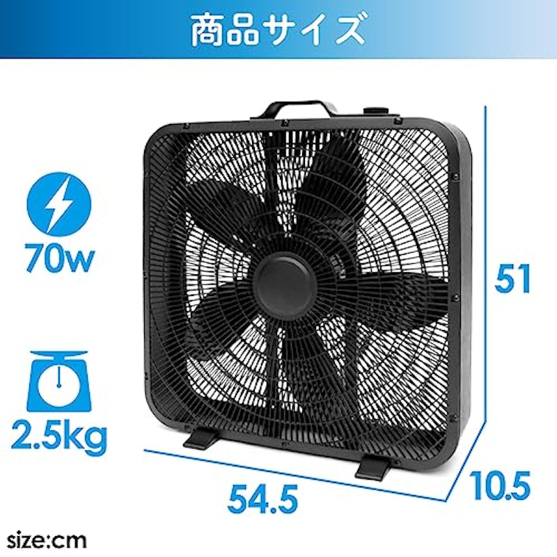 スリムボックスファン 3