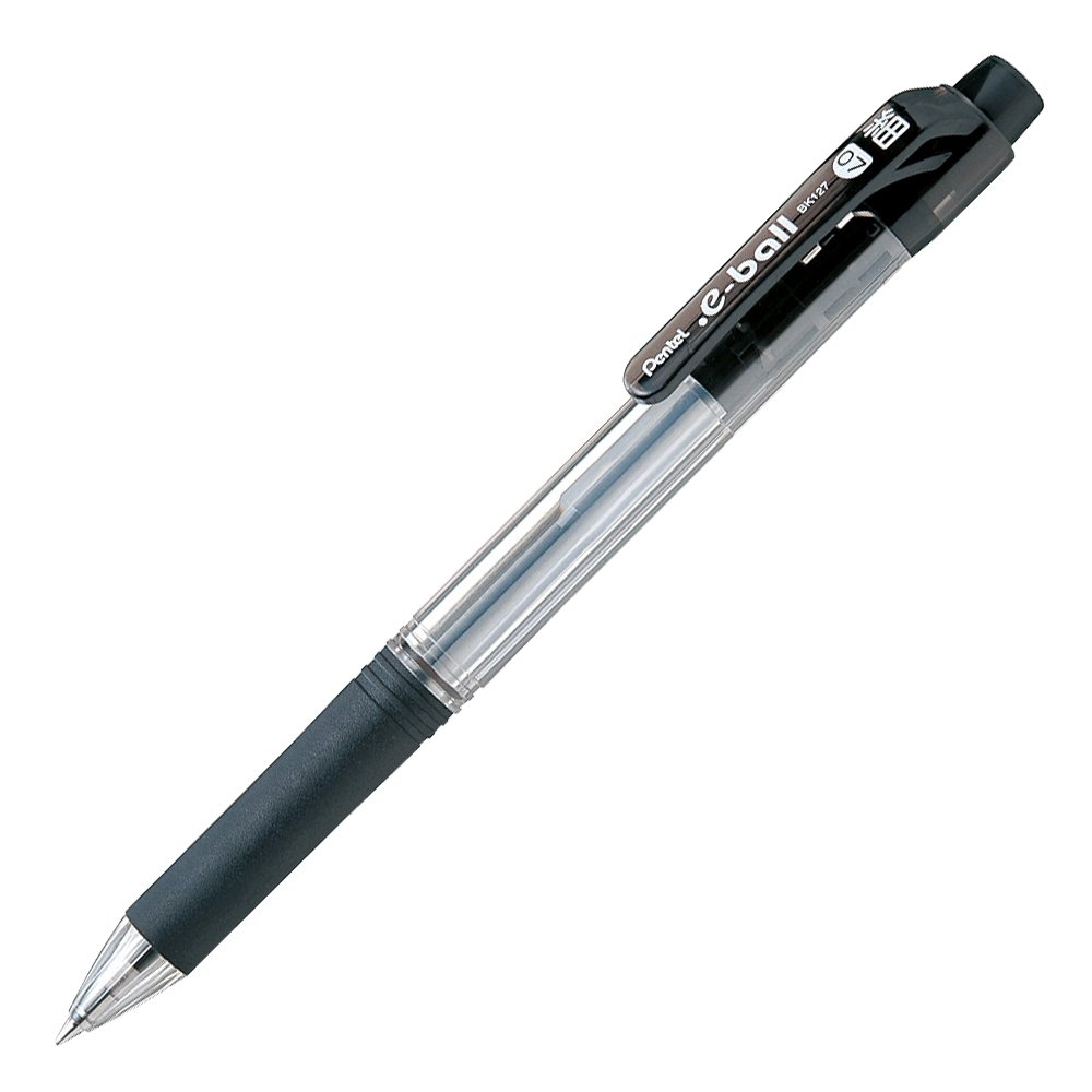ぺんてる ノック式 エナージェル 0.3mm 黒 BLN73-A  黒インク 水性ゲルインクボールペン ノック式