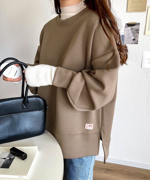 オーバーサイズスウェットプルオーバー 17
