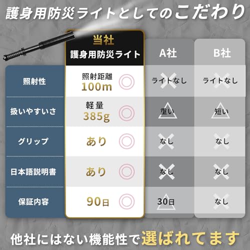 警棒型LEDライト 3