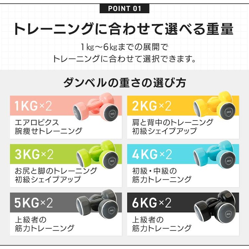 ダンベルセット 2
