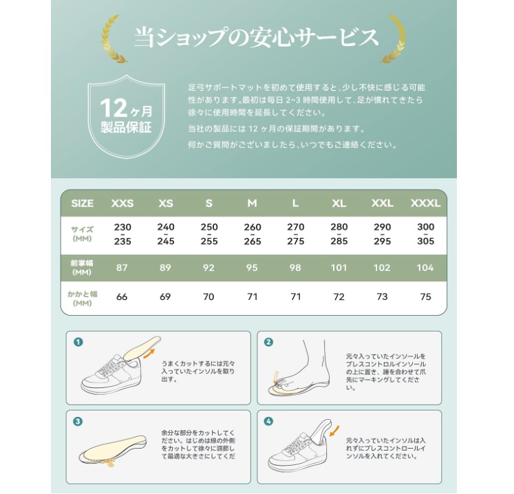 インソール 7