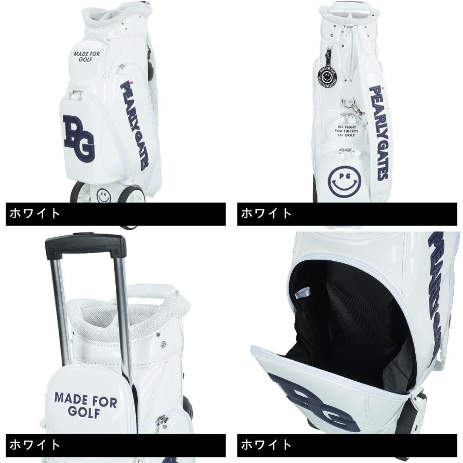 PEARLY GATES キャディバッグ2025 スマイリーフェイス