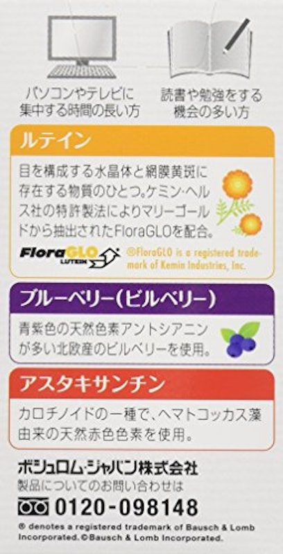 ルテインブルーベリー&アスタキサンチン 2