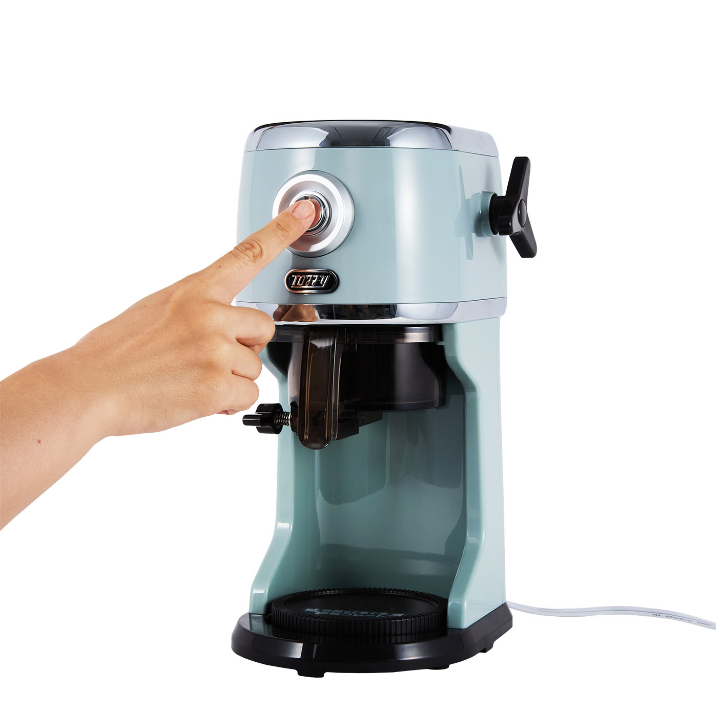 コンパクト電動ふわふわかき氷器 10