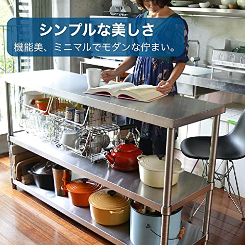 キャスター付ステンレス台 3