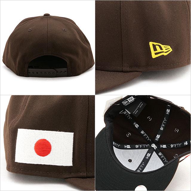9FIFTY サンディエゴ・パドレス キャップ MLB Japan Flag 3