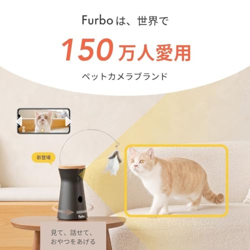 ネコカメラ 360°ビュー 2