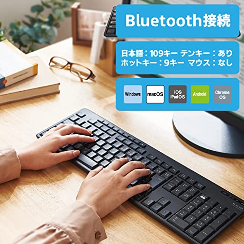 Bluetooth静音フルキーボード 2