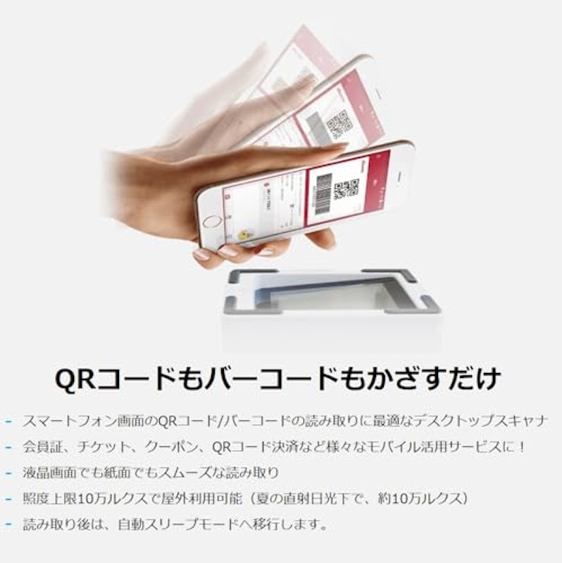 デスクトップQRコードリーダー 3