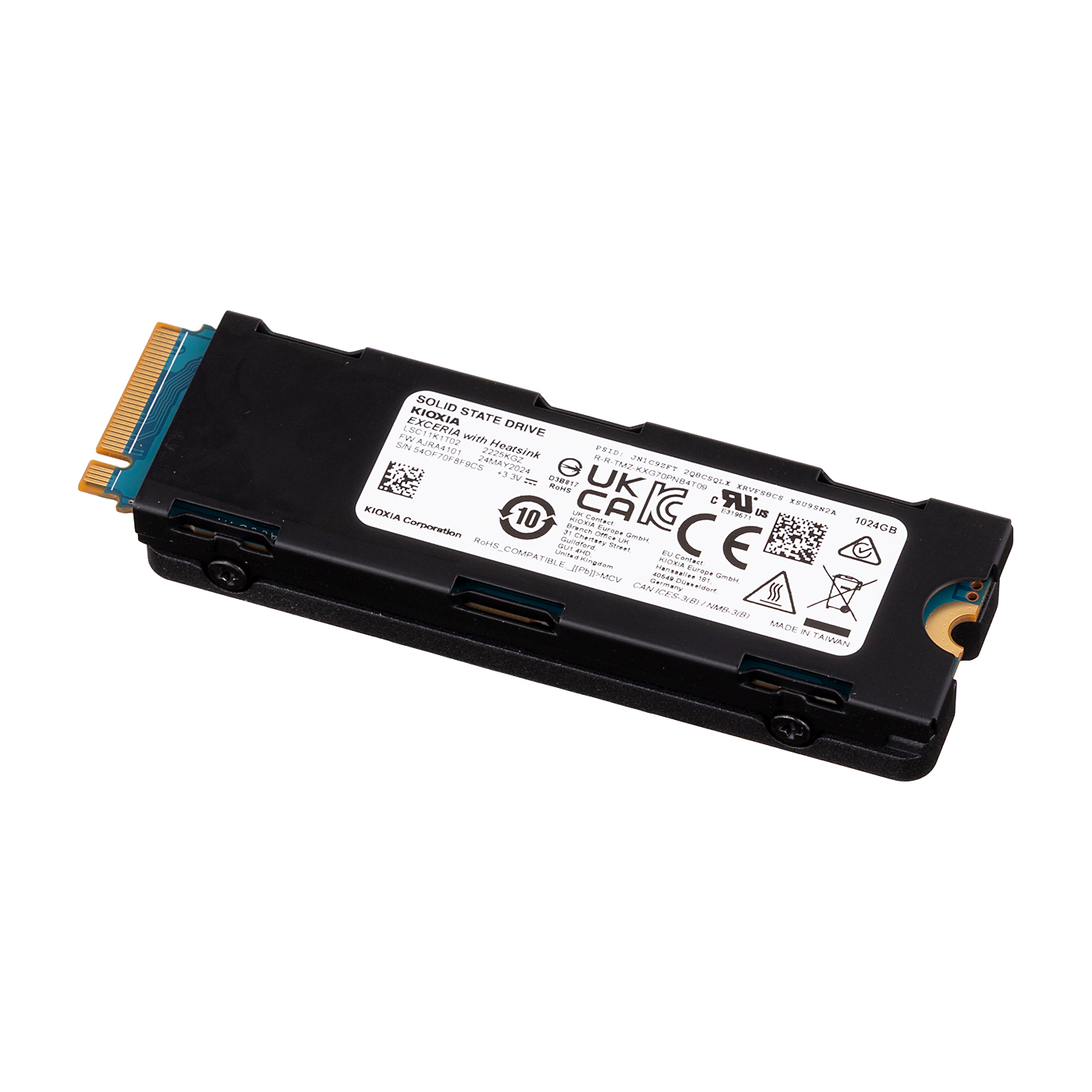 キオクシア KIOXIA SSDCKN4HSJシリーズ SSD-CK1.0N4HS/Jを検証レビュー