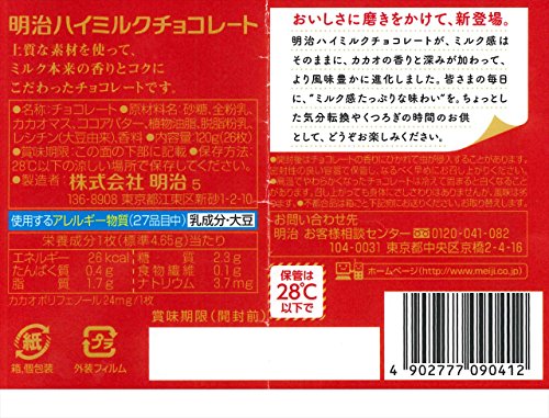 明治チョコレート BOX  3