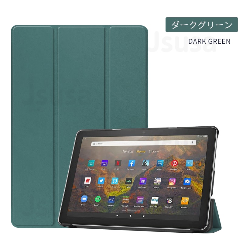 タブレット用手帳型レザーケース 1