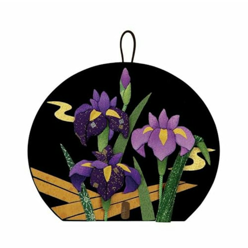 押絵飾り 菖蒲 1