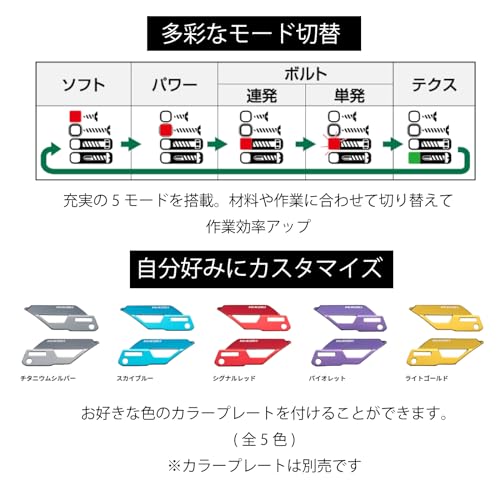 コードレスインパクトドライバ 7