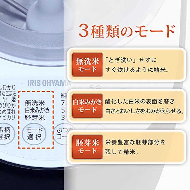 精米機 銘柄純白づき 5