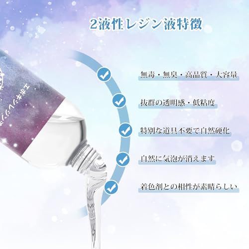エポキシレジ液 5
