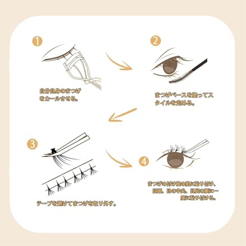 つけまつげ 7