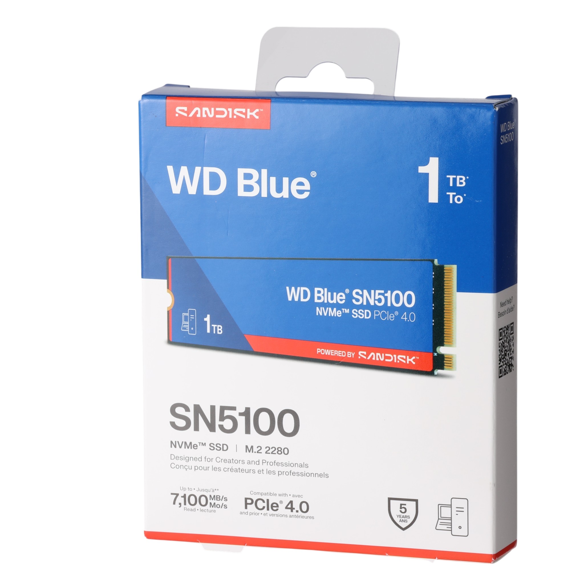 WD Blue SN5100 NVMe SSD 3