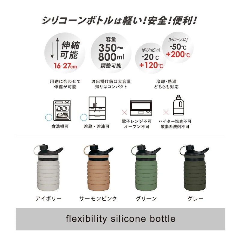 CoCo:LO flexibility silicone bottle 3