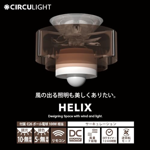 HELIX シーリングファンライト 2