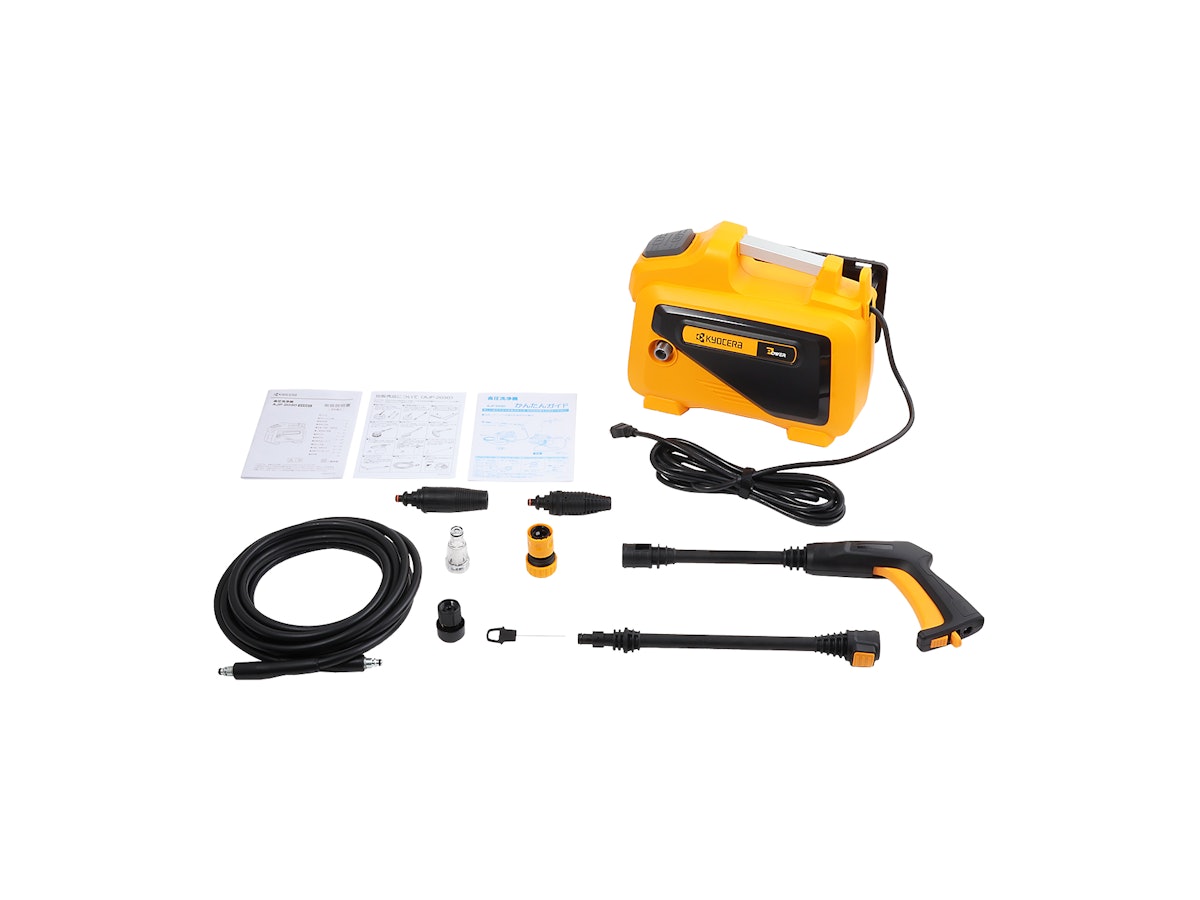京セラインダストリアルツールズ RYOBI 高圧洗浄機 AJP-2030を検証 京セラインダストリアルツールズ RYOBI 高圧洗浄機 AJP-2030を検証