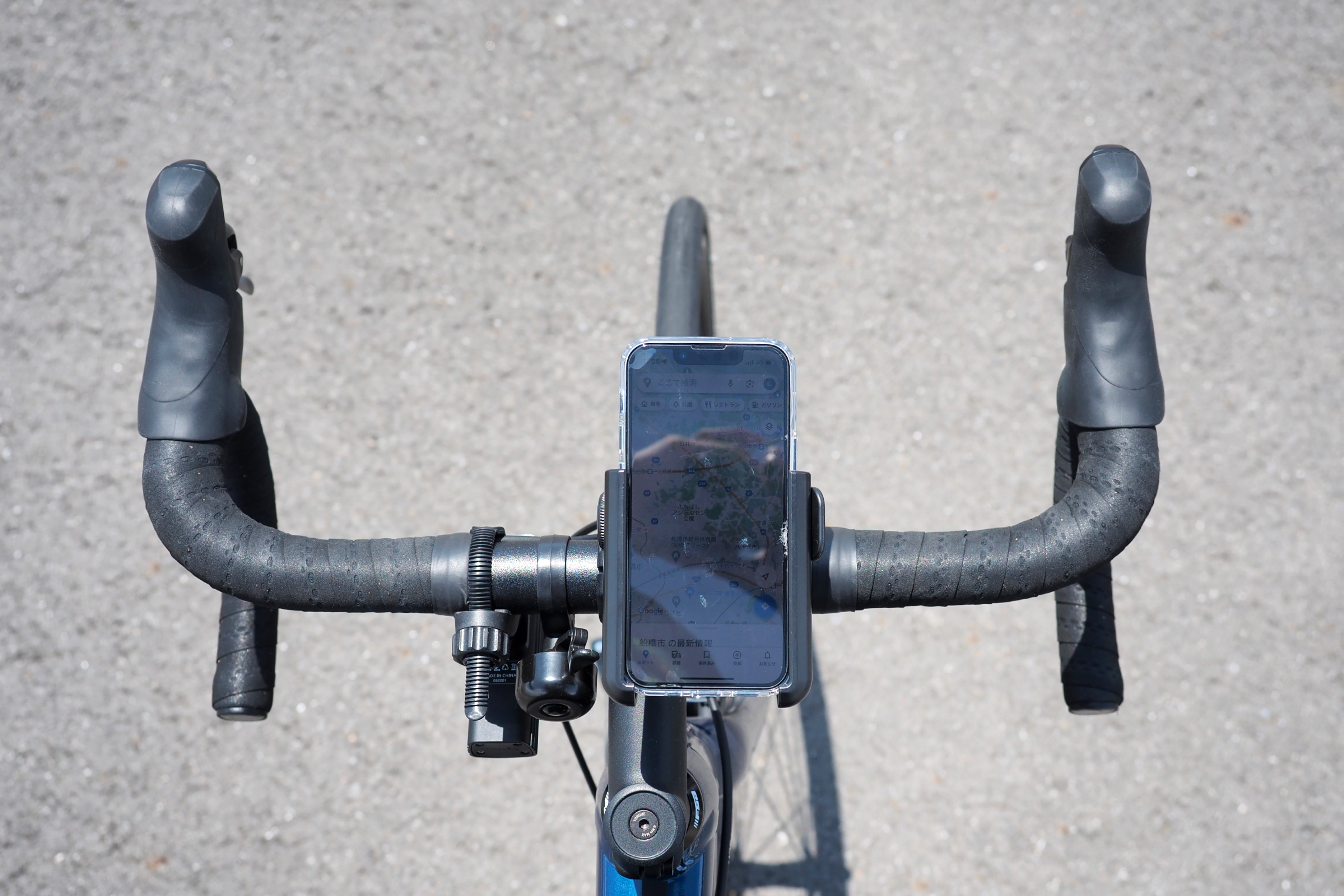 自転車スマホホルダー 4