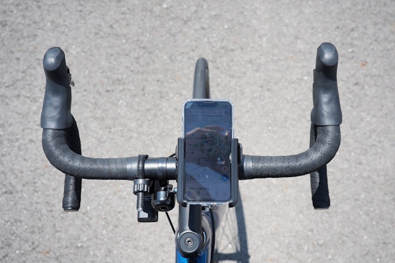 自転車スマホホルダー 4