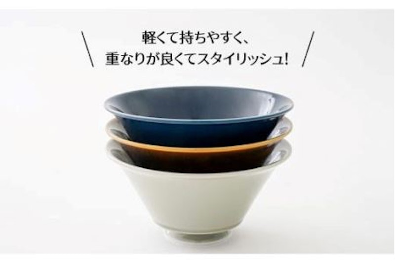 一龍陶苑 カラーイケメン丼3個セット 3