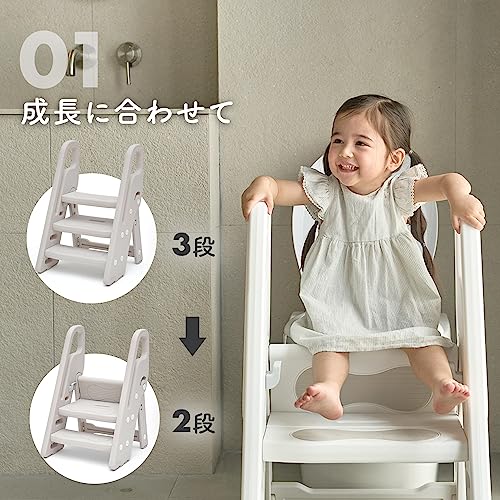 折りたたみ式3段ハンドル踏み台 2